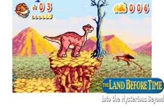 Image n° 3 - screenshots  : Land Before Time, the - Into the Mysterious Beyond